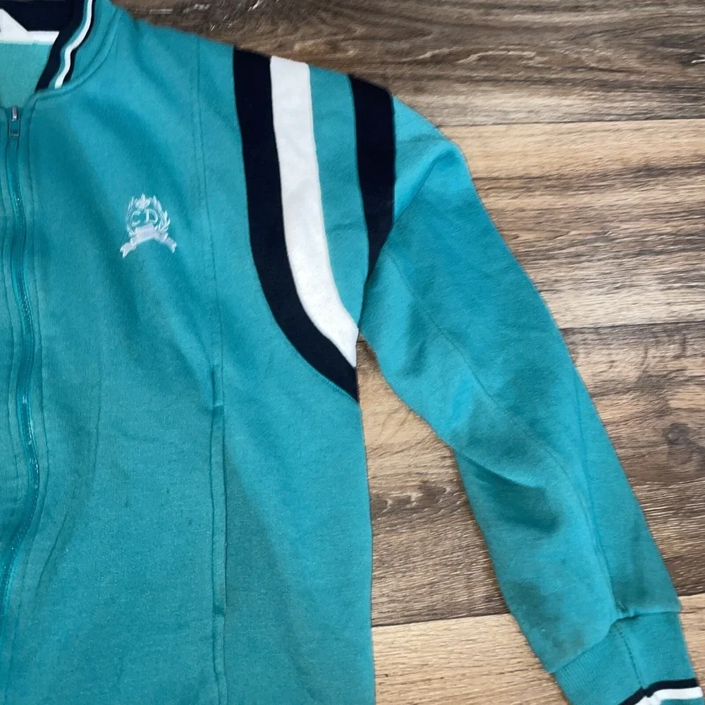 christian dior monsieur full zip‎ teal Men's M